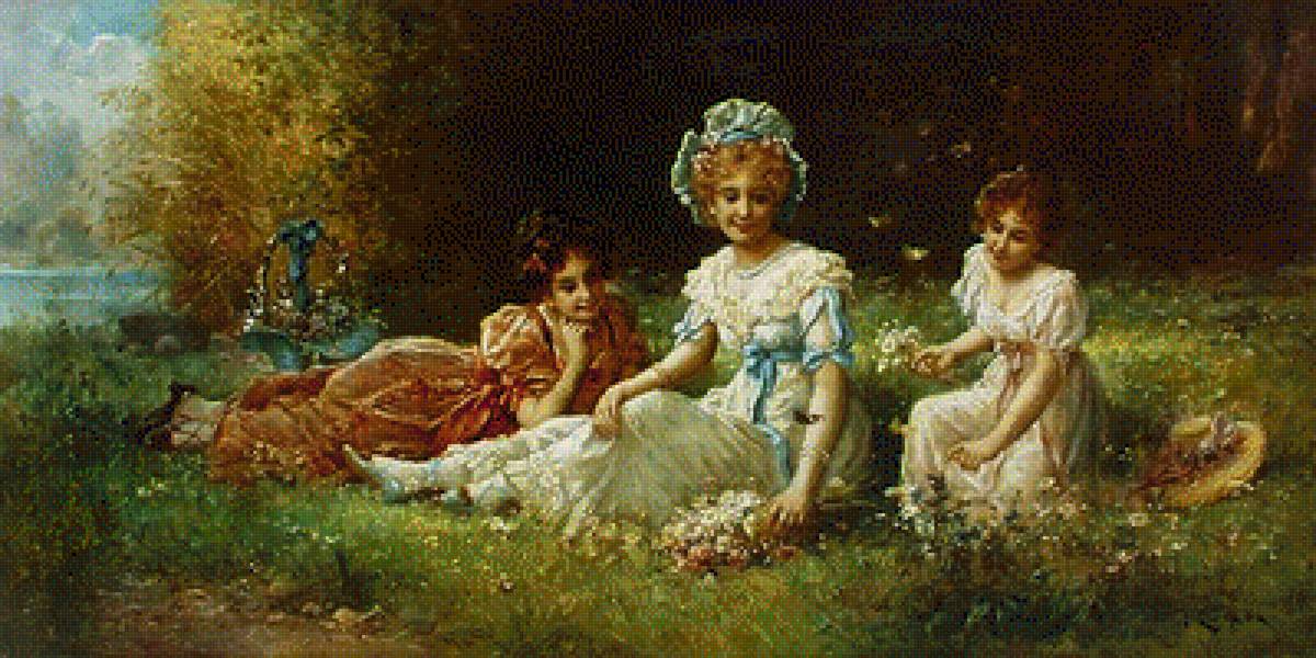 дамочки - дамочки. на прогулке - предпросмотр