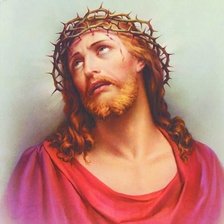 Схема вышивки «Faces of Jesus»