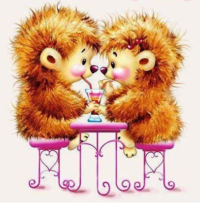 Влюблённая парочка - ежики - оригинал