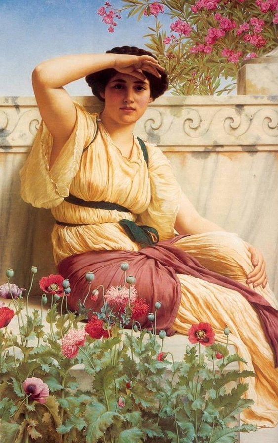 kobieta i maki - оригинал