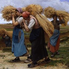 Схема вышивки «żniwiarki»