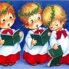 Схема вышивки «Coro de Natal»