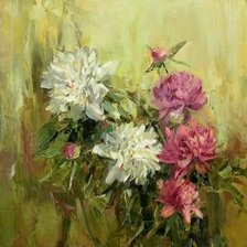 Схема вышивки «piwonie 2»