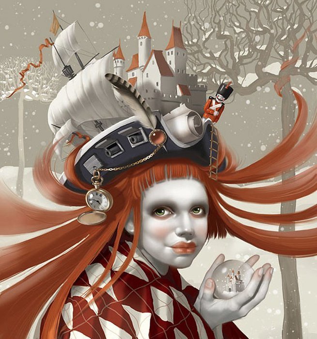 фэнтези - лицо - оригинал