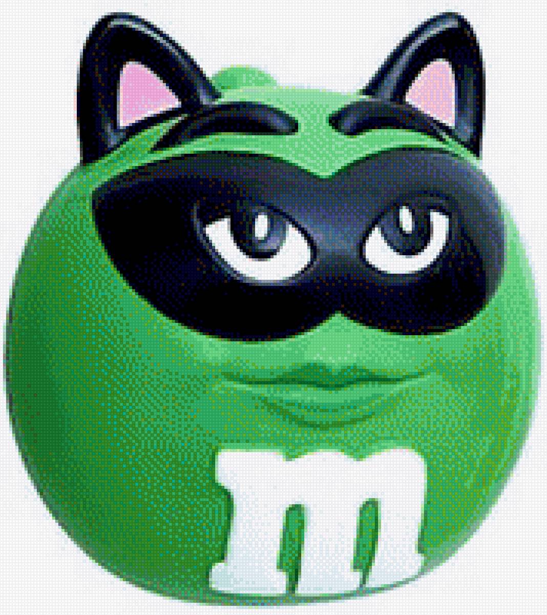 M&Ms в маске - конфеты, сладкое разное, m&ms, маска - предпросмотр
