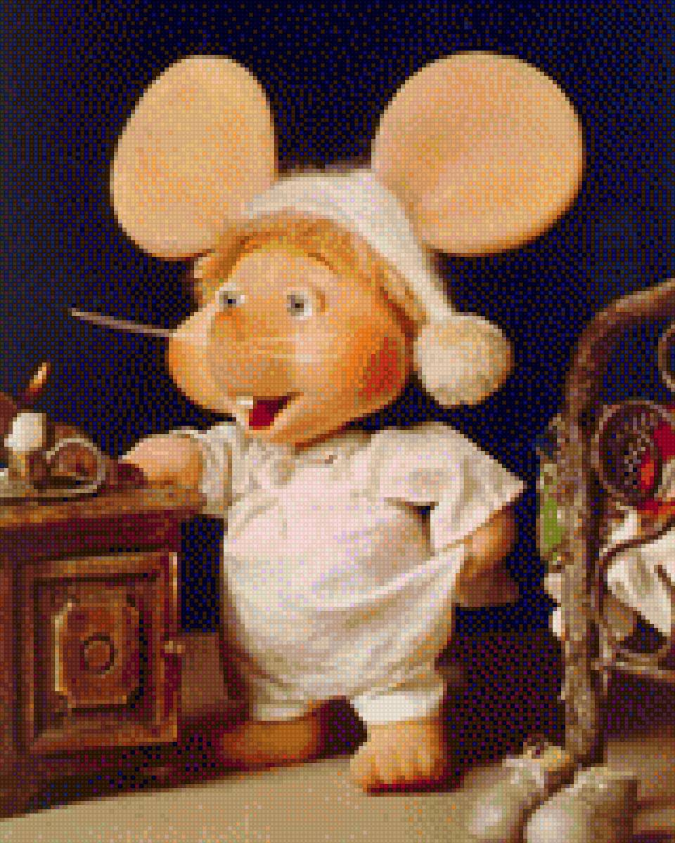 TIPO HUGO A DORMIR - infantil, topo gigo - предпросмотр