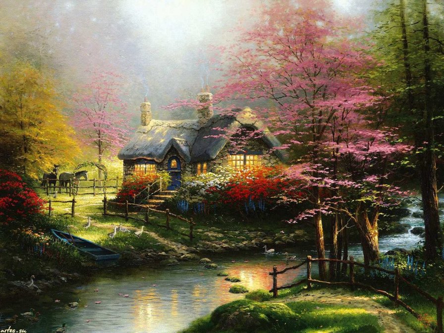 домик - оригинал