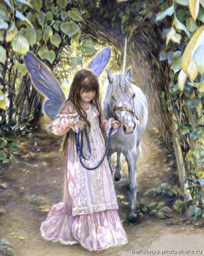 хаед девочка-бабочка и единорог - оригинал
