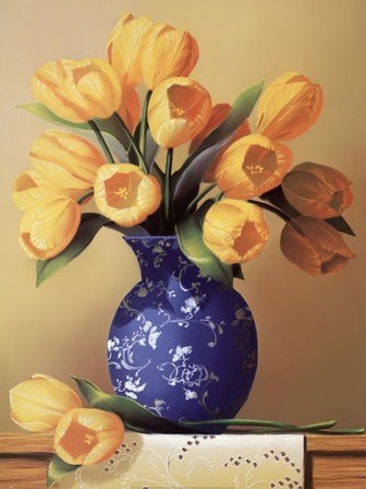 Тюльпаны - тюльпаны, цветы, ваза, тюльпан - оригинал