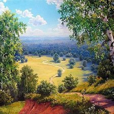 Схема вышивки «Природа»