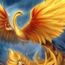 Схема вышивки «хаед жар-птица»