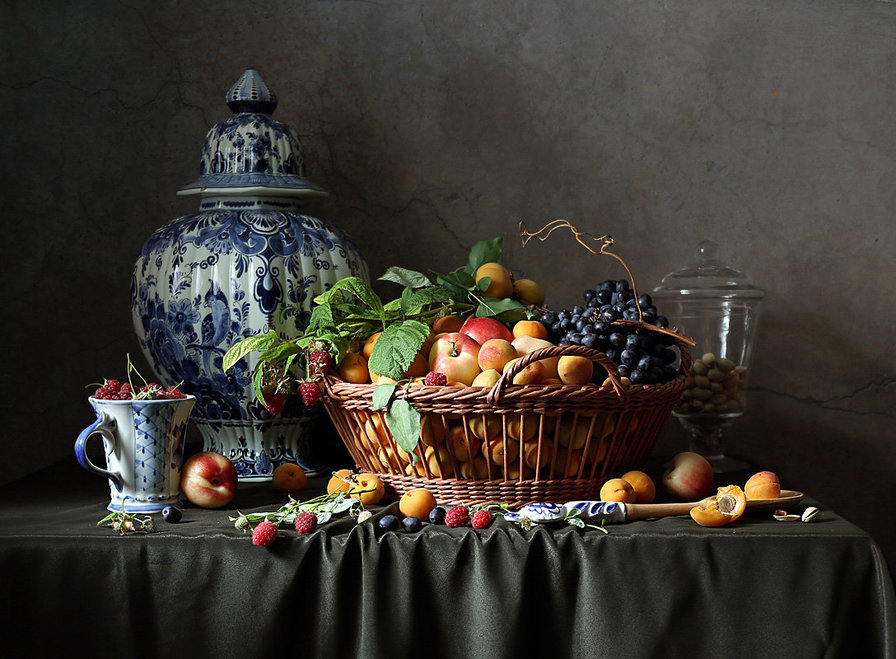 Нюрморт - натюрморт, ретро - оригинал