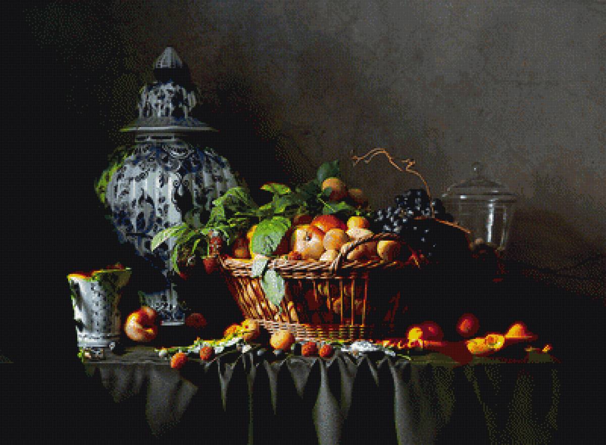 Нюрморт - натюрморт, ретро - предпросмотр