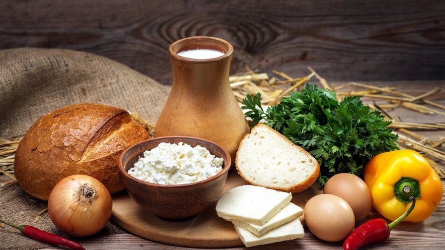 завтрак - еда - оригинал