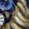 Предпросмотр схемы вышивки «Ромашки и анютины глазки в корзине» (№1565554)