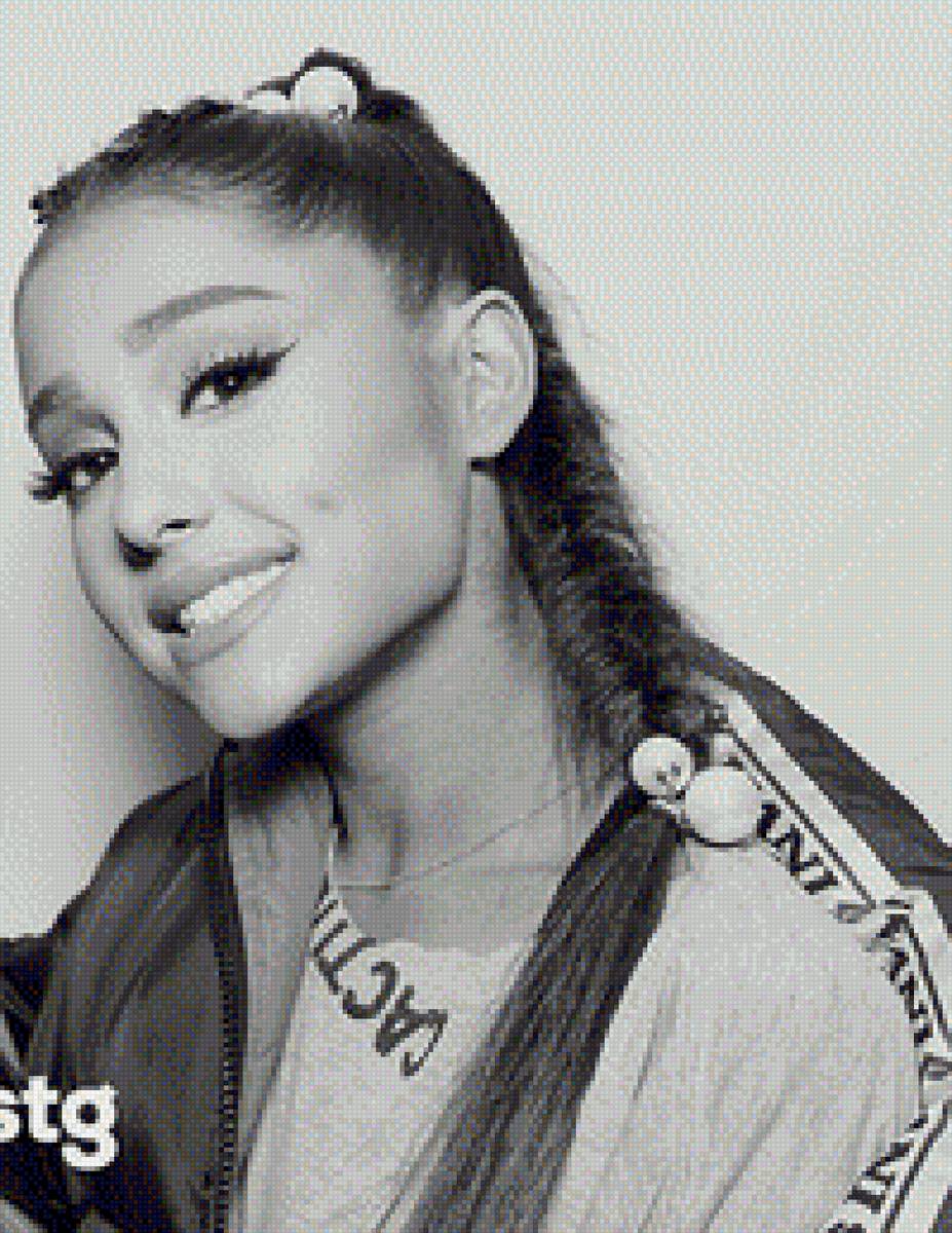 ариана гранде вышивка - #arianagrande #арианагранде - предпросмотр