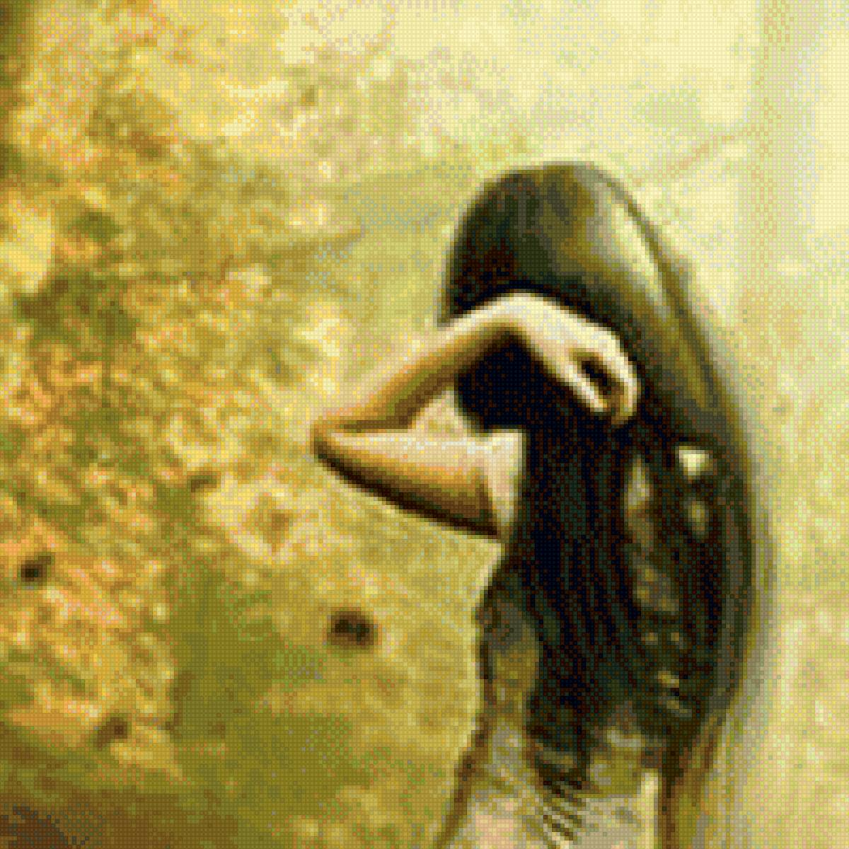 В ожидании - девушка - предпросмотр