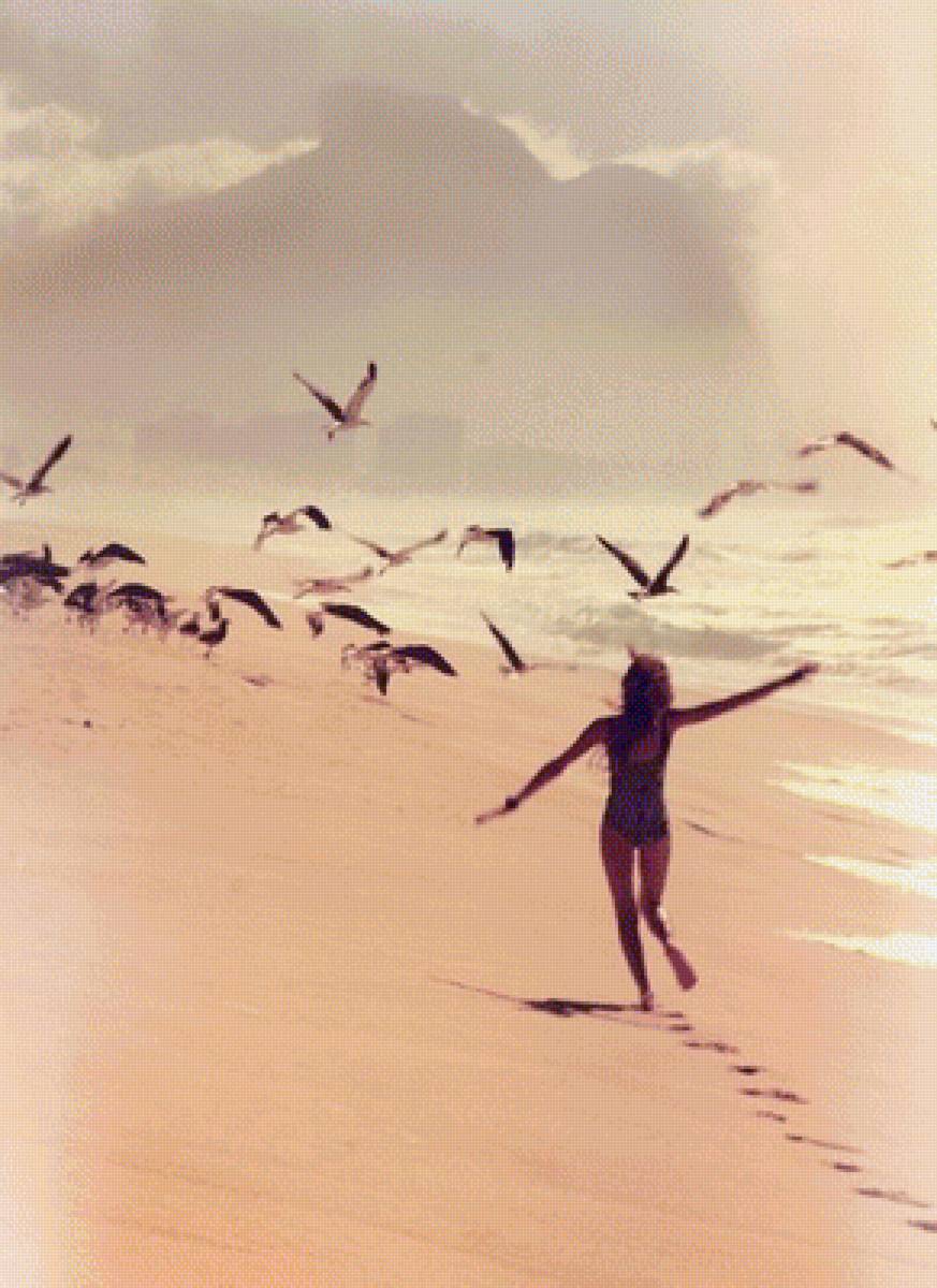 МОРСКОЕ ОЧАРОВАНИЕ, ЧАЙКИ - чайки, пейзаж, природа, морское очарование - предпросмотр