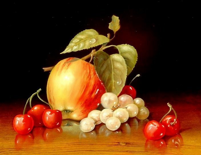 Натюрморт - фрукты, ягоды, натюрморт - оригинал