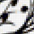 Предпросмотр схемы вышивки «Preto e Branco» (№1570100)