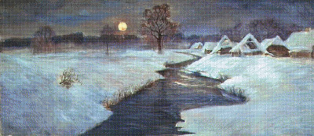 pejzaż zimowy - предпросмотр