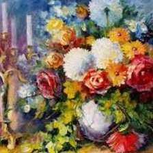 Схема вышивки «Букет цветов»