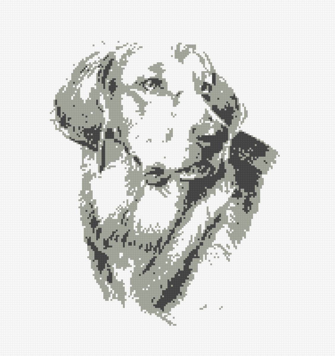 Собака - монохром, собака, животные, детская - предпросмотр