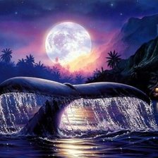 Схема вышивки «ночь»