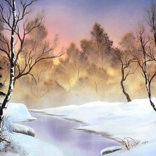 Схема вышивки «весна»