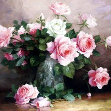 Схема вышивки «Розы букет 2»