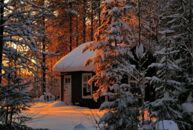 Зимний вечер 3 - оригинал