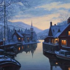 Зимний вечер 4