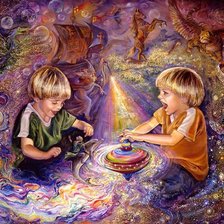 Схема вышивки «детство»