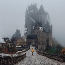 Схема вышивки «Замок Эльц, Германия.»