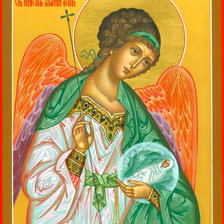 Оригинал схемы вышивки «ангел-хранитель» (№1574612)