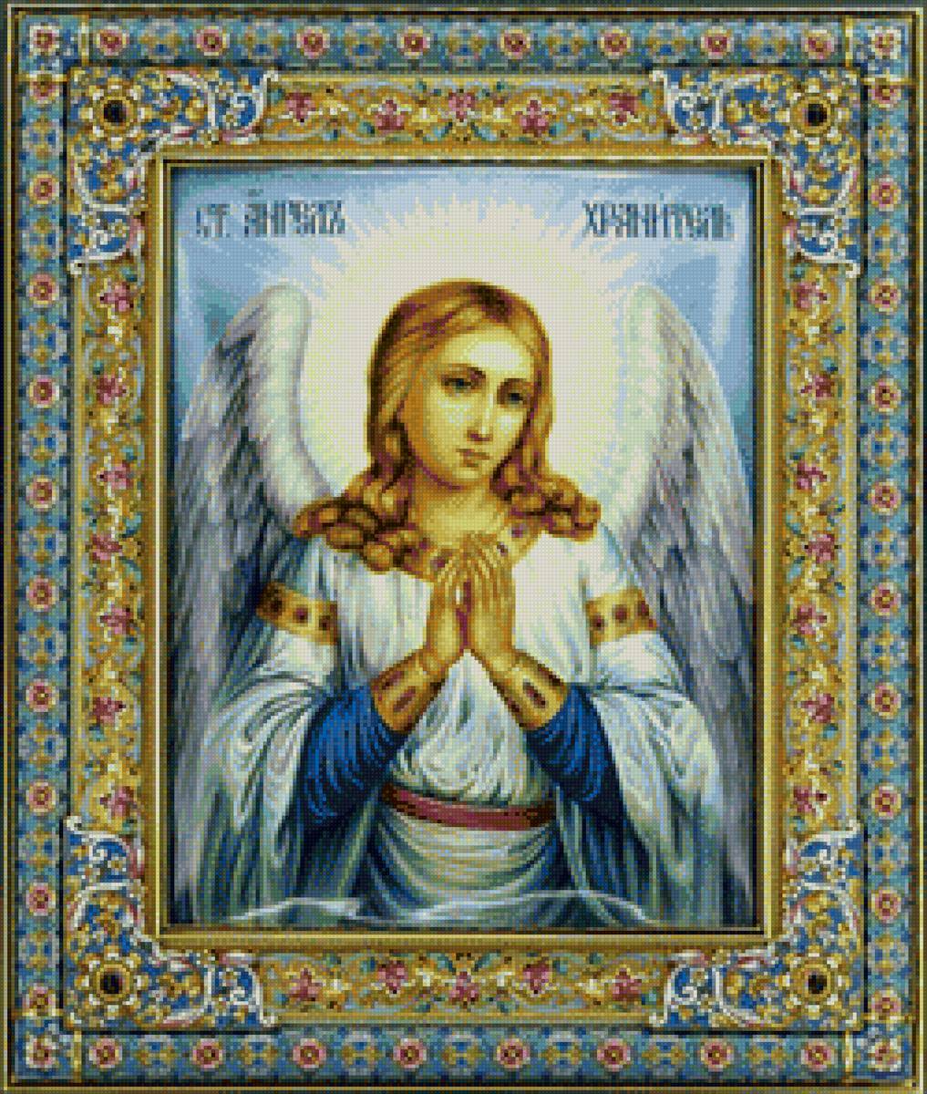 ангел-хранитель - ангел, религия, икона - предпросмотр