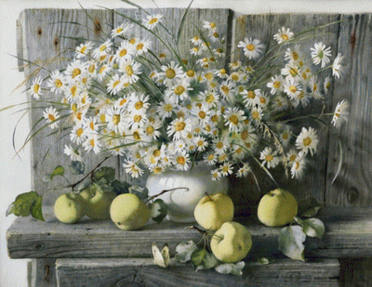 НАТЮРМОРТ С ЦВЕТАМИ - натюрморт с цветами - предпросмотр