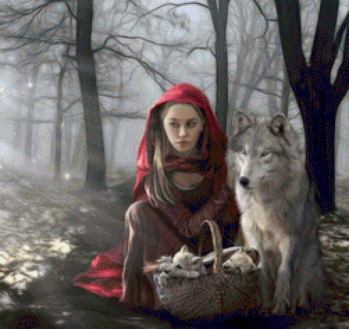 красная шапочка - предпросмотр