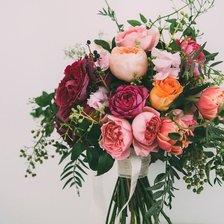 Схема вышивки «Rose Bouquet»