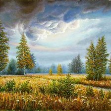 Схема вышивки «przed burzą»