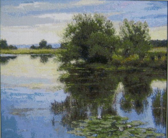 ОЗЕРО - пейзаж, вода, озеро - оригинал