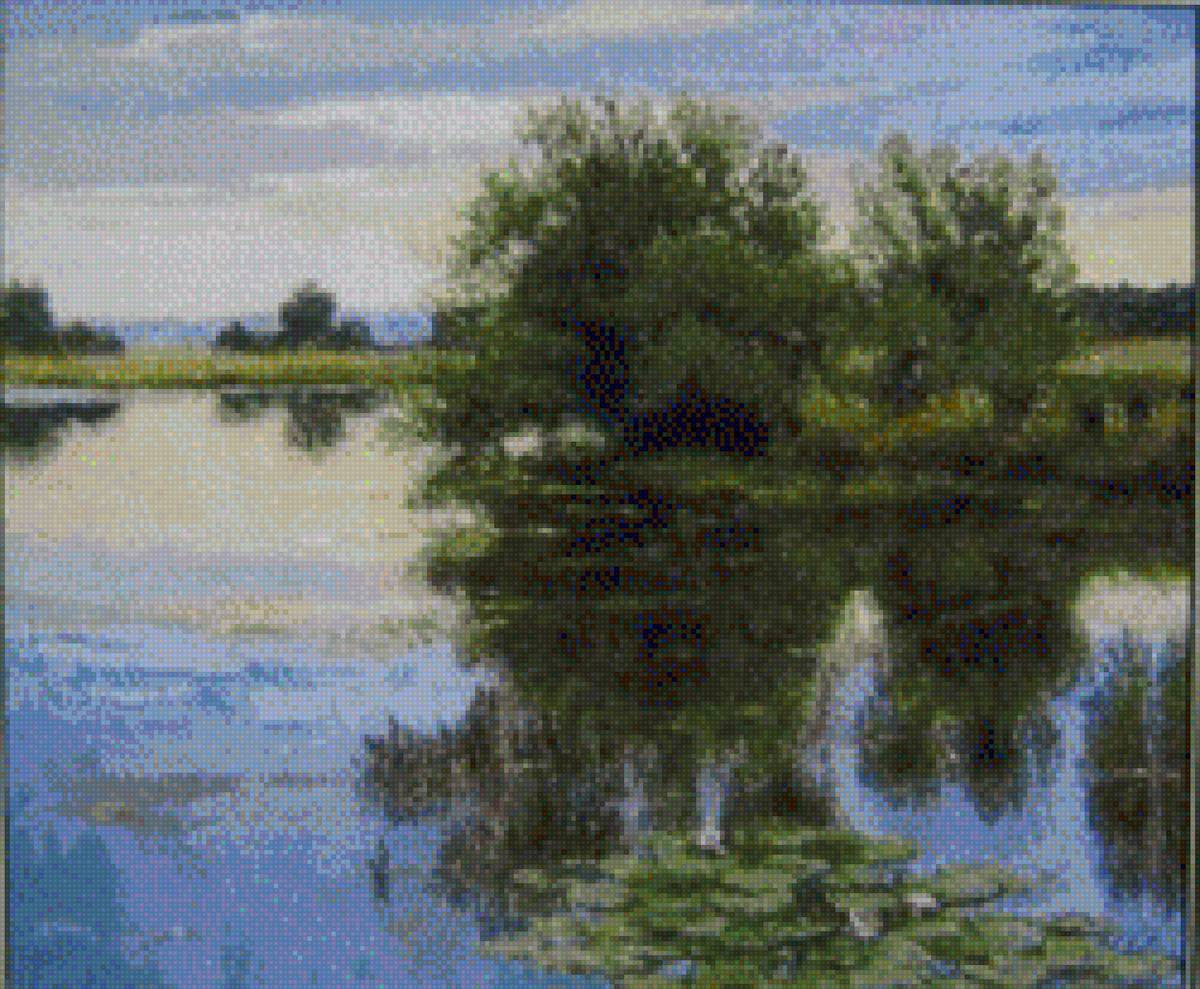 ОЗЕРО - вода, озеро, пейзаж - предпросмотр