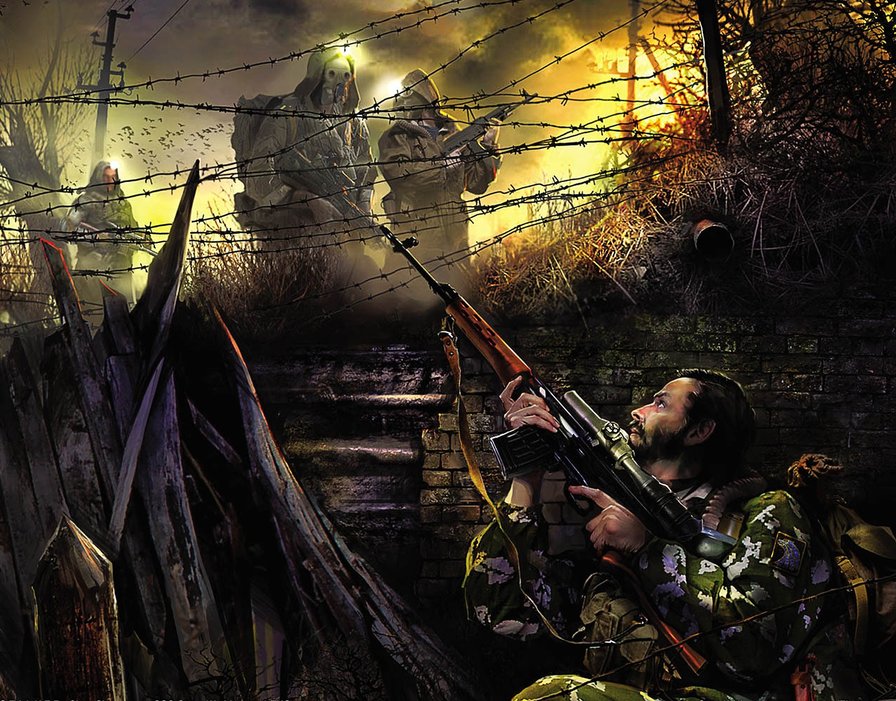 S.T.A.L.K.E.R. Засада - сталкер, наемник, засада - оригинал