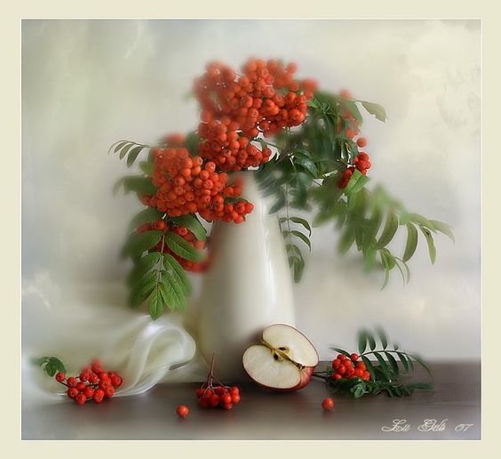 ОСЕНИЙ НАТЮРМОРТ - осений натюрморт. luiza-gelts - оригинал