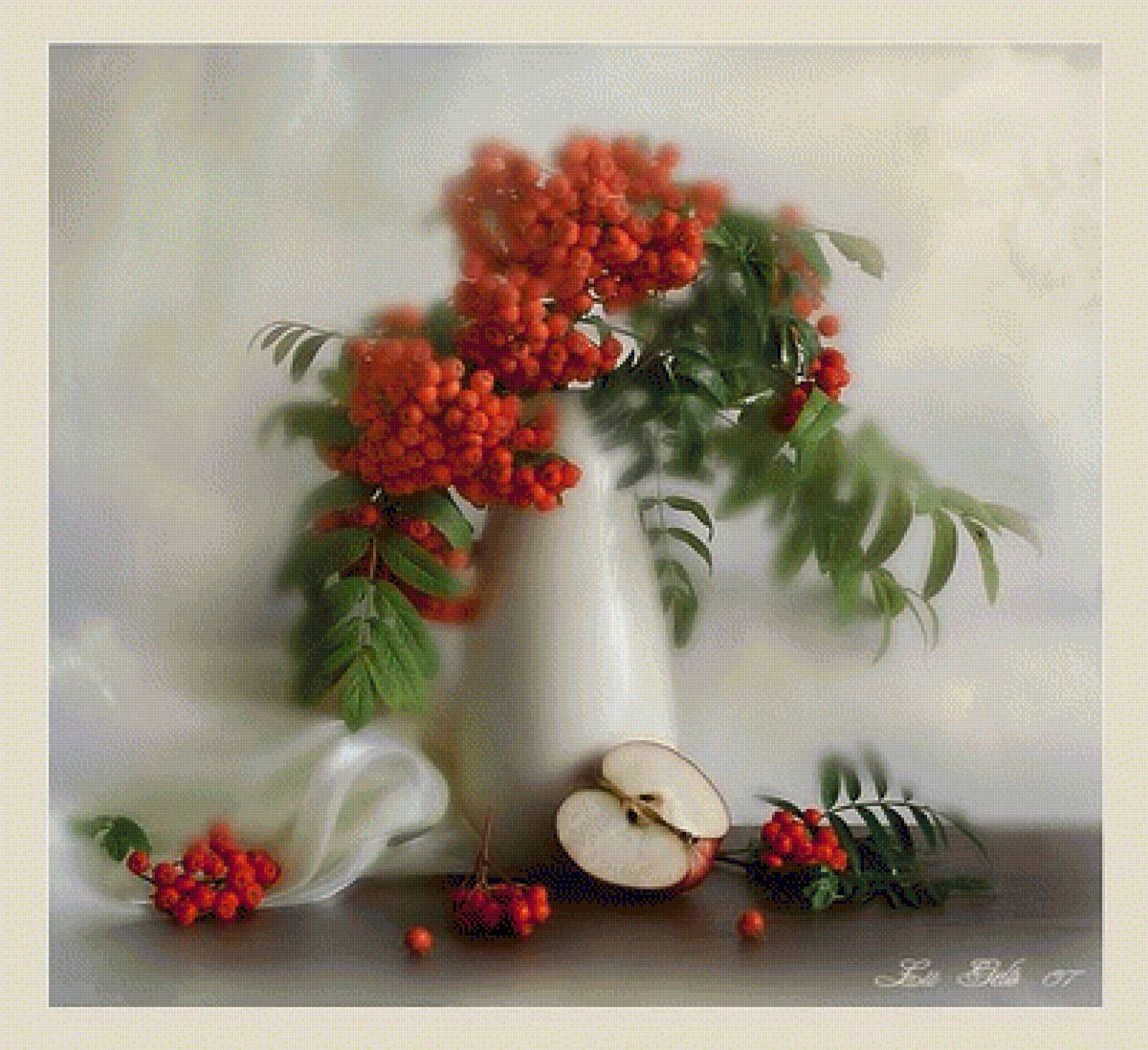 ОСЕНИЙ НАТЮРМОРТ - осений натюрморт. luiza-gelts - предпросмотр