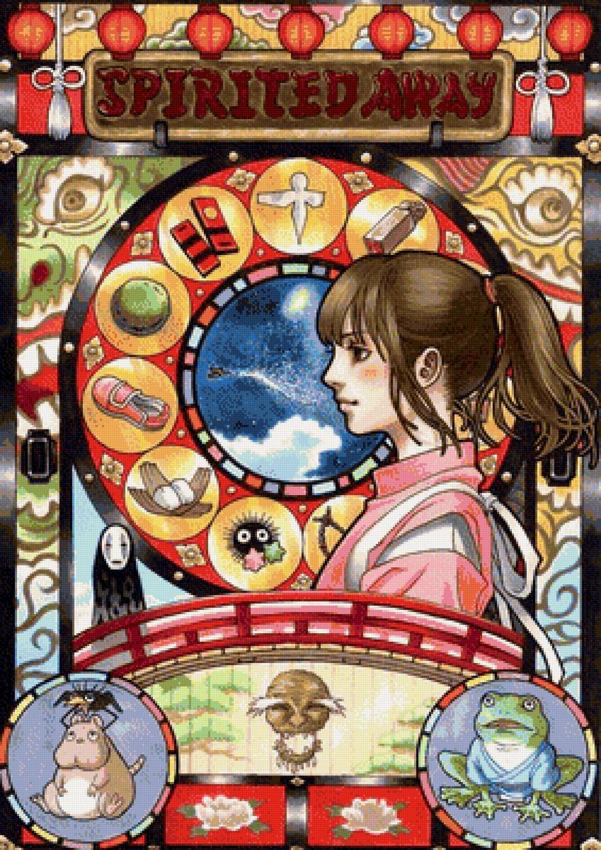 тихиро - гилби, хаяо миядзаки, аниме, миядзаки, унесенное призраками - предпросмотр