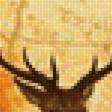 Предпросмотр схемы вышивки «deers» (№1580753)