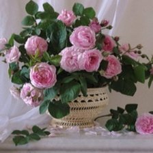 Схема вышивки «Розы»