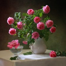 Схема вышивки «Розы»