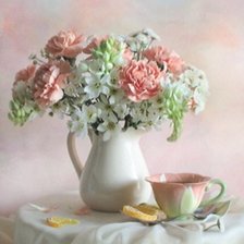 Схема вышивки «Букет цветов»